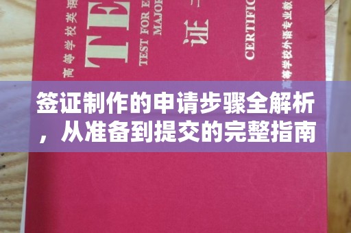 淄川签证制作的申请步骤全解析，从准备到提交的完整指南