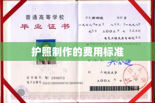 云阳护照制作的费用标准